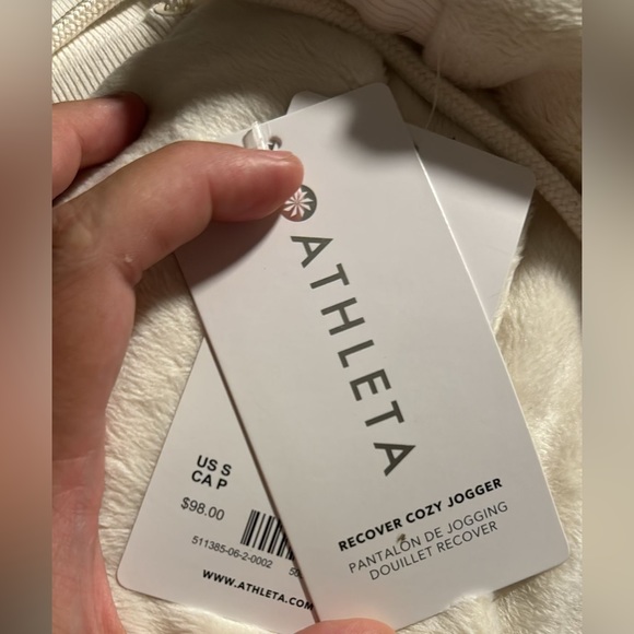 Athleta Cozy Karma Recover Jogger // magnolia white #511385 - Picture 10 of 10